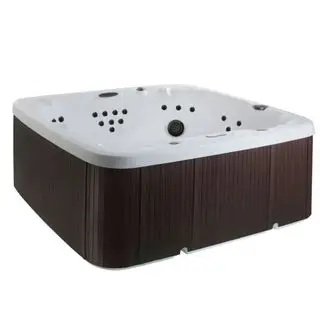 Lifesmart Spas 230 Volt 7 – Personen 65 – Jet Square Whirlpool mit Ozonator in Espresso