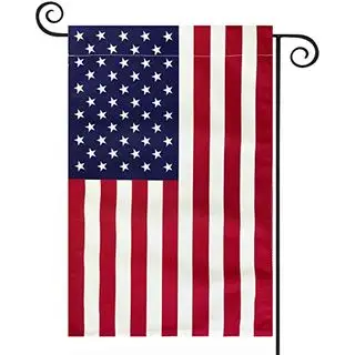 Americká vlajka Usa Garden Flag 12 X 18 - vlastenecké oboustranné malé americké vlajky pro dvorek (americká zahradní vlajka)