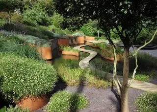 Ideen für einen geneigten Hinterhof