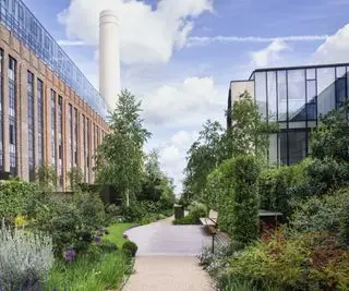 Garten des Battersea Power Station von Andy Sturgeon FSGD