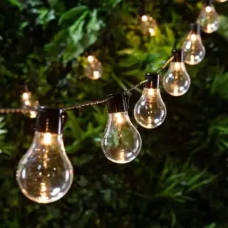 Guirlandes lumineuses d'extérieur de style Edison