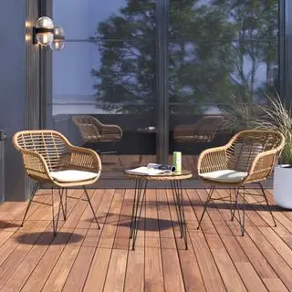 סט ישיבה מסוג wayfair ראטן