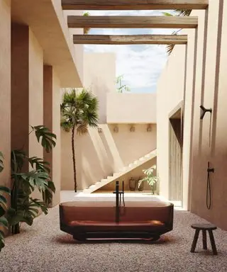 Idee per il bagno all'aperto