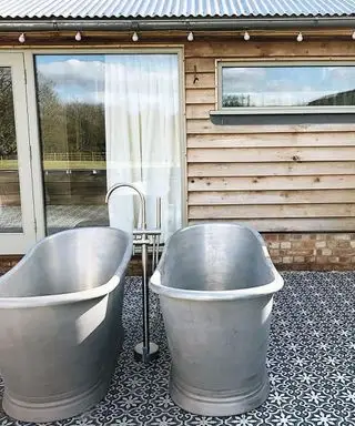 Idee per il bagno all'aperto