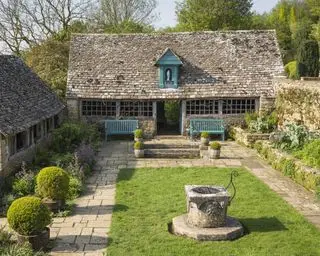 Kunst- und Handwerksgarten im Snowshill Manor National Trust