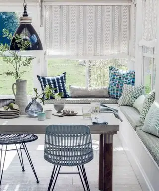 Nápady na záhradnú izbu s interiérom v štýle Scandi