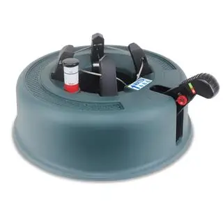 Support pour arbre de Noël avec réservoir d'eau et pince rapide