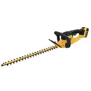 DEWALT 20V MAX コードレスバッテリー駆動ヘッジトリマーキット (1) 5Ah バッテリーと充電器付き