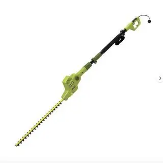 Sun Joe Electric 21 インチ伸縮ポールヘッジトリマー、マルチアングルヘッド、4 アンペア