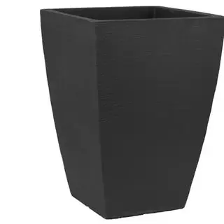 Floreira grande preta