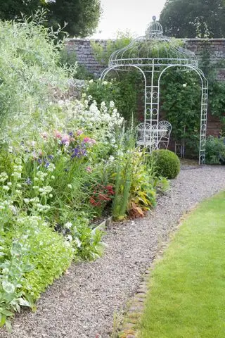 Idées de jardin d'hiver – jardin clos, coin salon du gazebo Denbigh