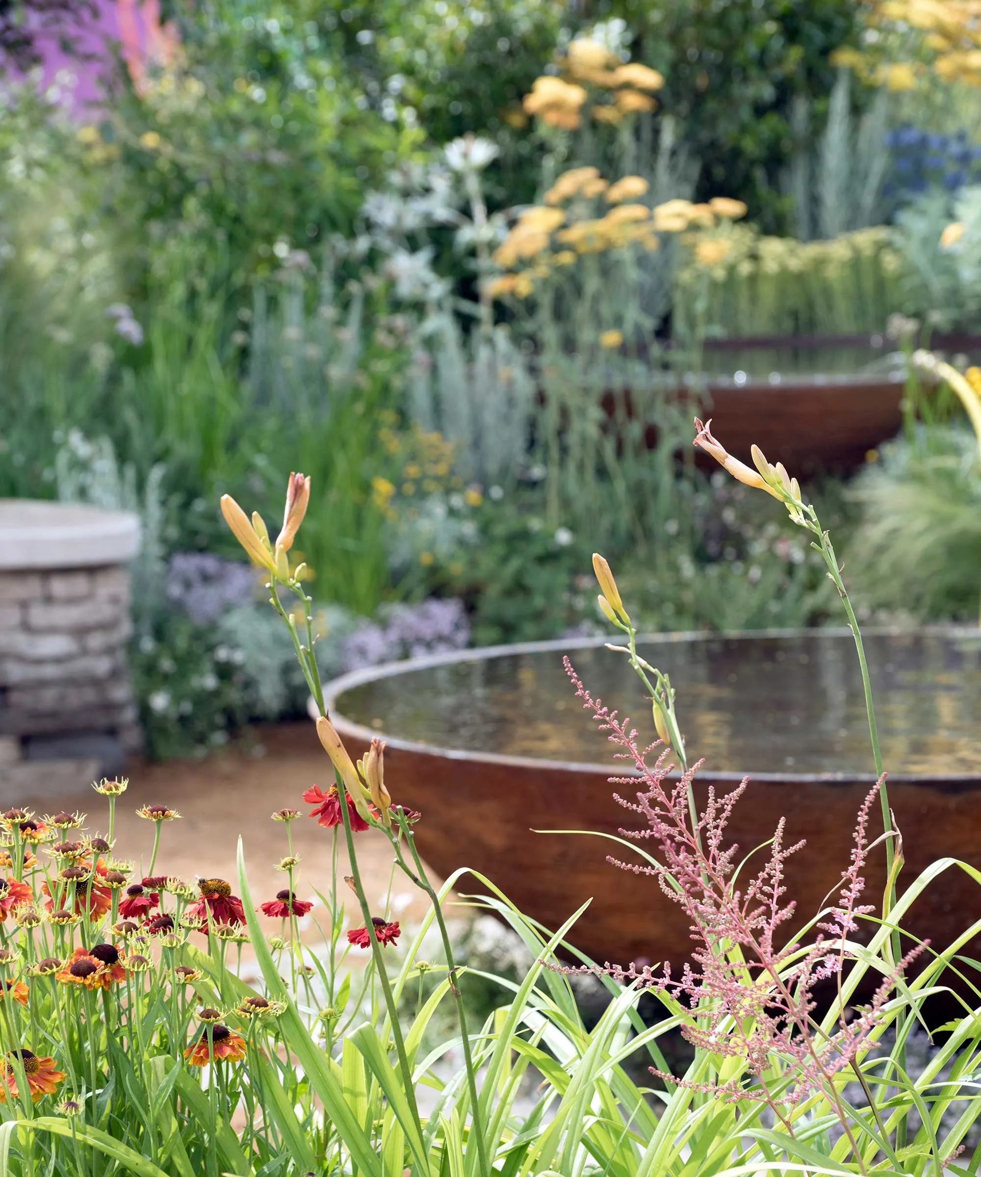 elementos de agua de acero corten' loading='lazy' title=