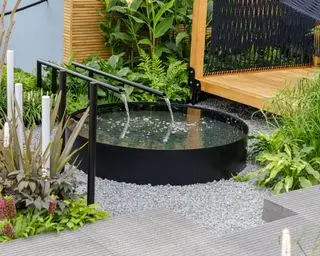 Garten, entworfen von Tawatchai Sakdikul