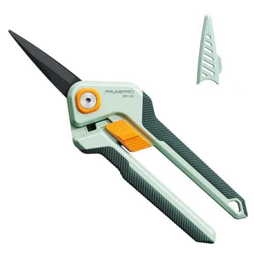 Prunepro hagesaks Beskjæringssaks Skarp rustfritt stål non-stick teflonbeleggblad for presise kutt Hageklipp Bonsaiklippere for planter Roseblomst' loading='lazy' title=
