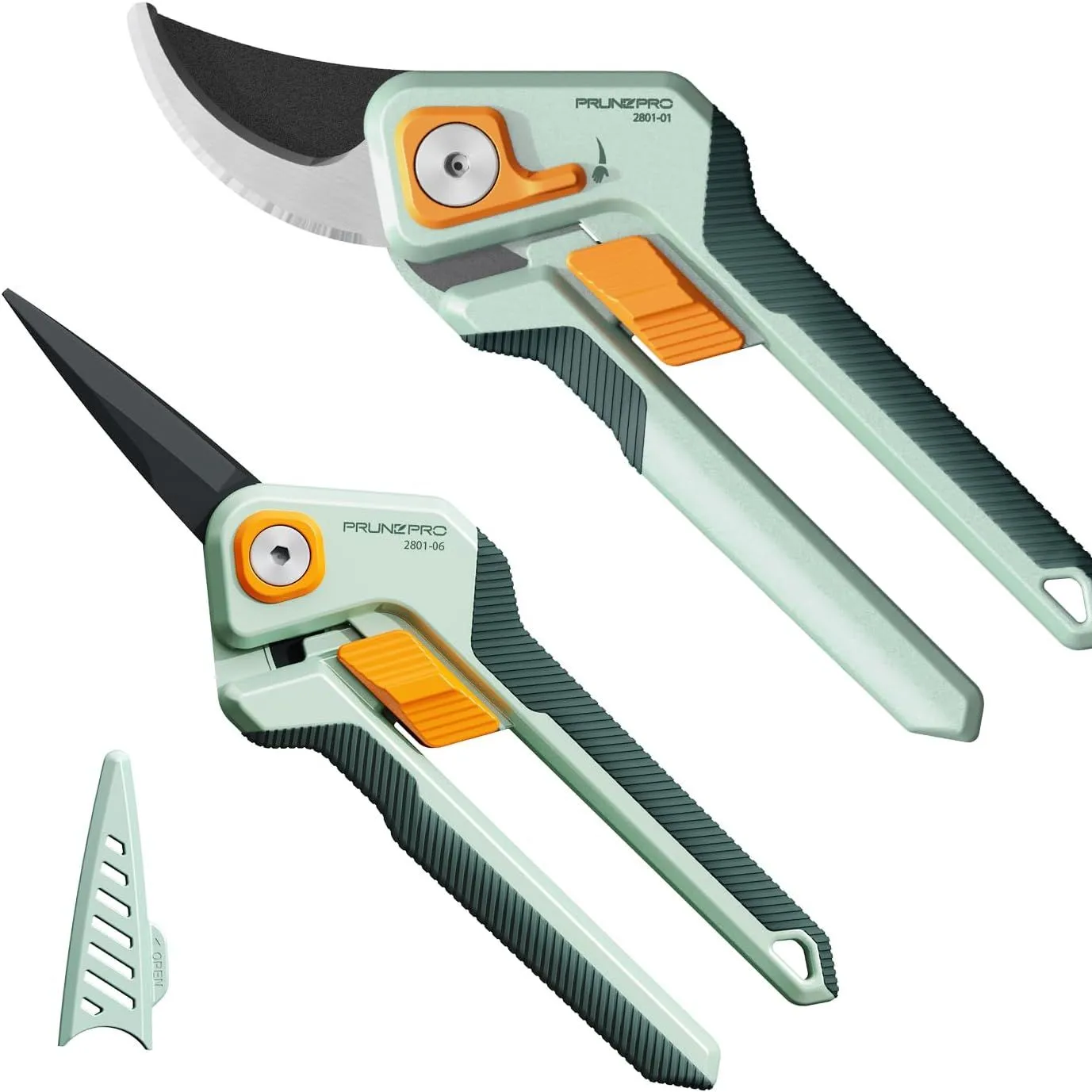 Prunepro Tesouras de poda Conjunto de tesouras de jardinagem Profissional Podador de mão Lâmina de aço inoxidável afiada Tesoura de jardim Planta Flor Jardim Clipper' loading='lazy' title=