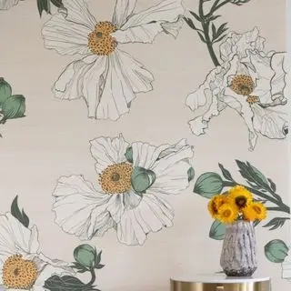 Papel de parede floral