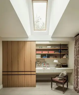 Idées de bureau à domicile avec portes coulissantes Mel Yates