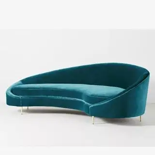 ספת קטיפה כחולה