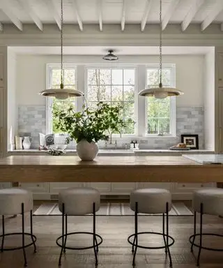 Iluminação da coleção de inverno McGee & Co.