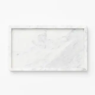 מגש שיש לבן