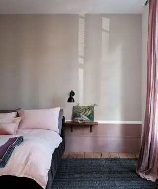 Soverom malt i Farrow & Ball Elephant