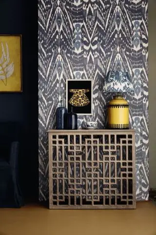 décorer une console dans une entrée