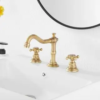 골동품 황동 욕실 수도꼭지