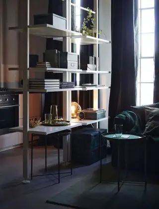 Ikea hyllekjøkken ELVARLI romdeler