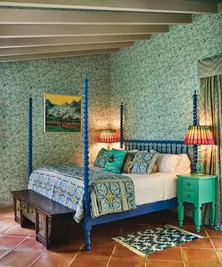 Chambre de Matthew Williamson à Majorque