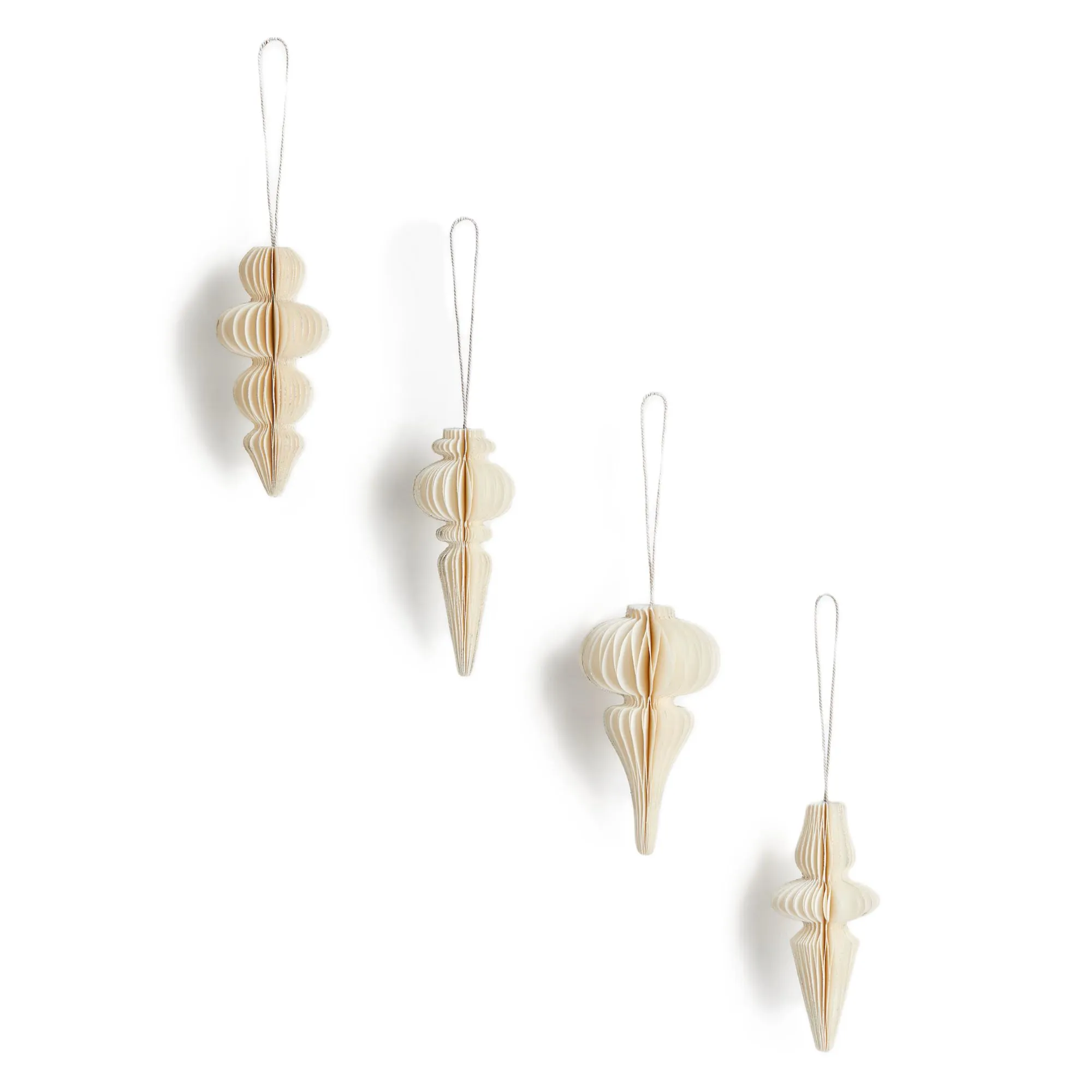 종이 흰색 장식품' title=