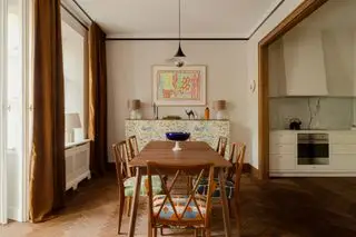 Cuisine et salon ouverts