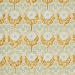 노란 꽃무늬 벽지