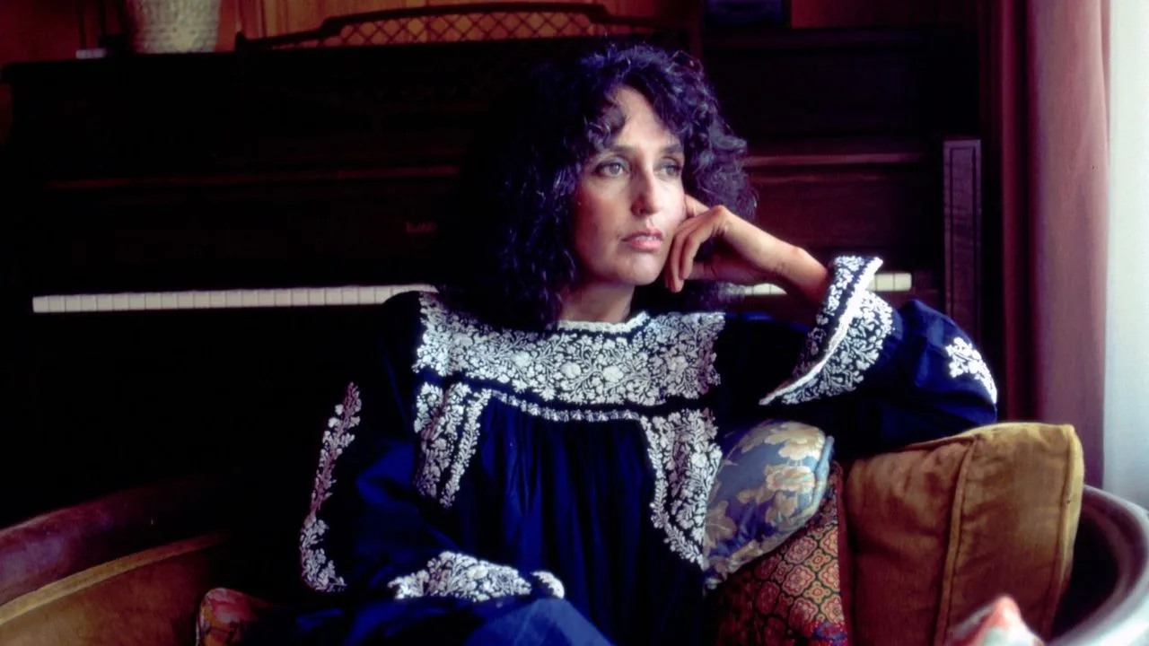 Joan Baez vo svojej obývačke' loading='lazy' title=