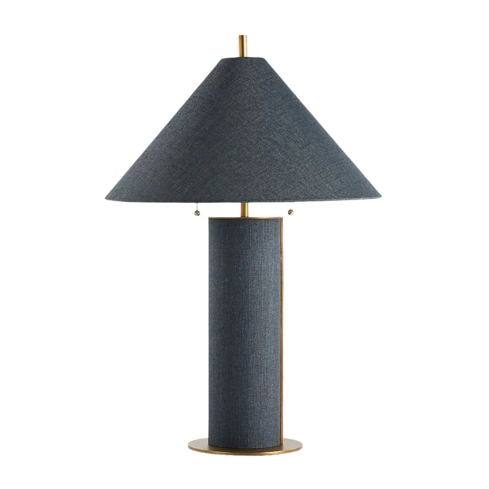 레미 블루 린넨 테이블 램프' loading='lazy' title=