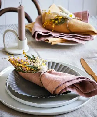 tørkede blomsteroppsatser