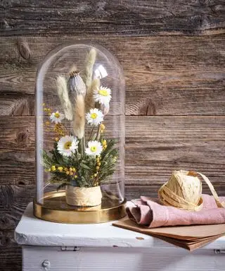 tørkede blomsteroppsatser