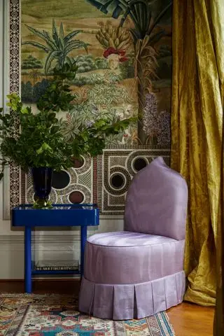 Chaise cocktail Fabrizia, Campbell-Rey chez The Invisible Collection