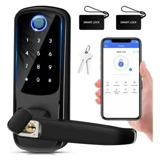 serrure intelligente de porte d'entrée amazon