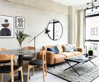 Innredning med speil