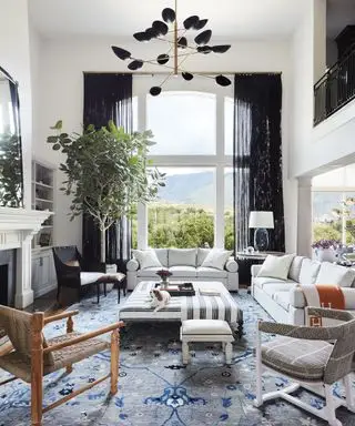 Ideas para cortinas de ventana grandes: 11 formas elegantes de diseñar cortinas espectaculares