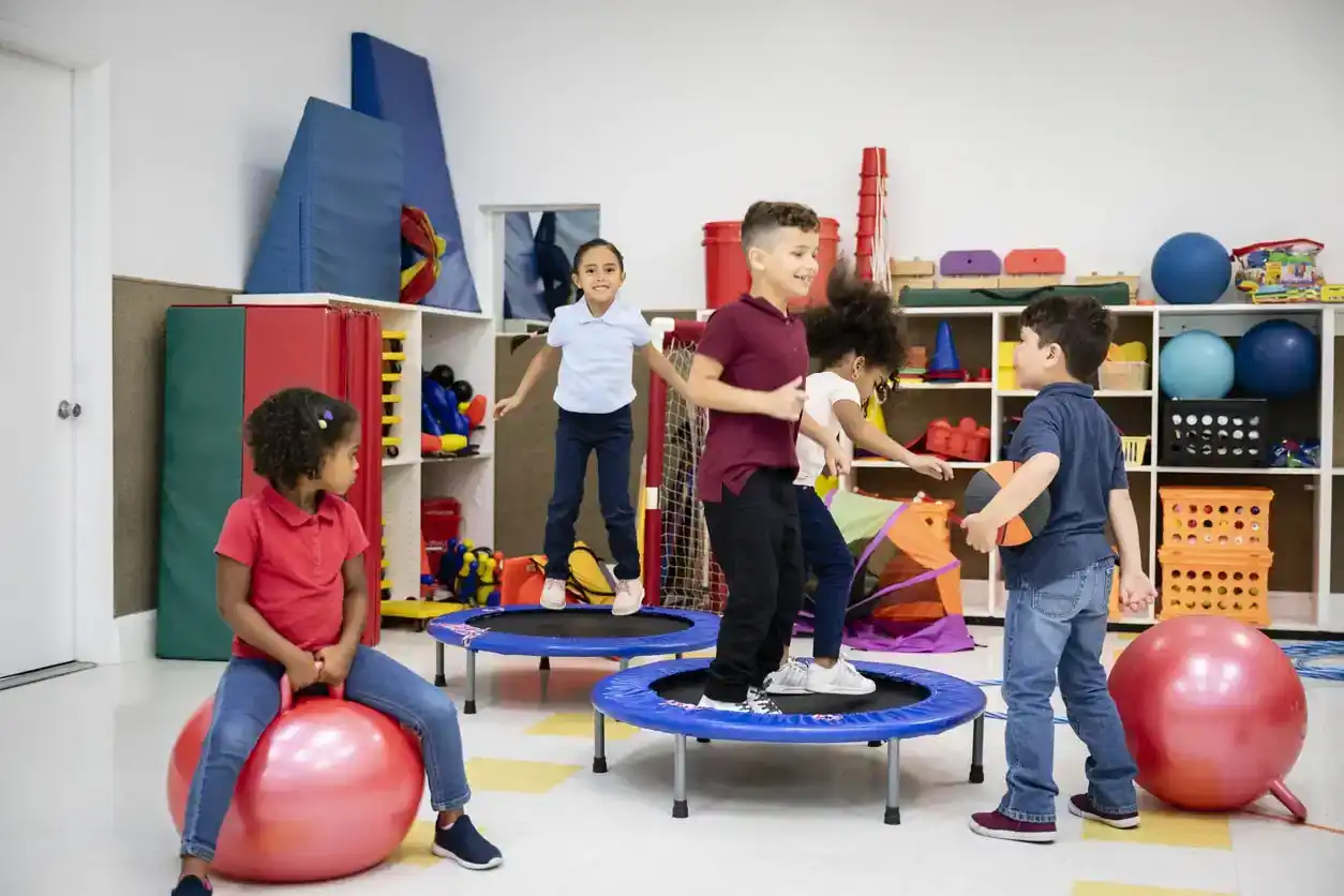 Best Gifts for 5 to 8-year-olds with ADHD - mini trampoline