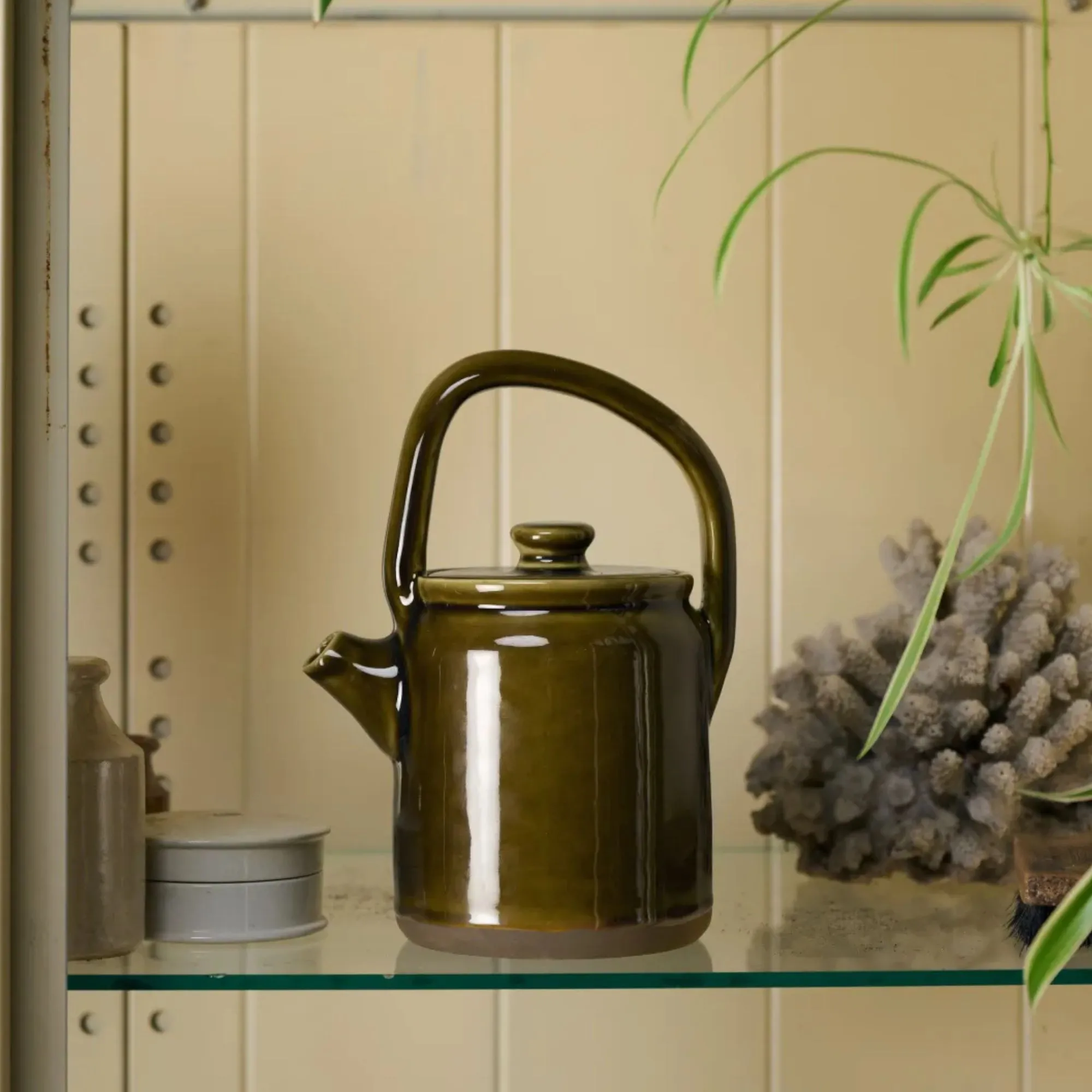 앰버 글레이즈 티포트' loading='lazy' title=