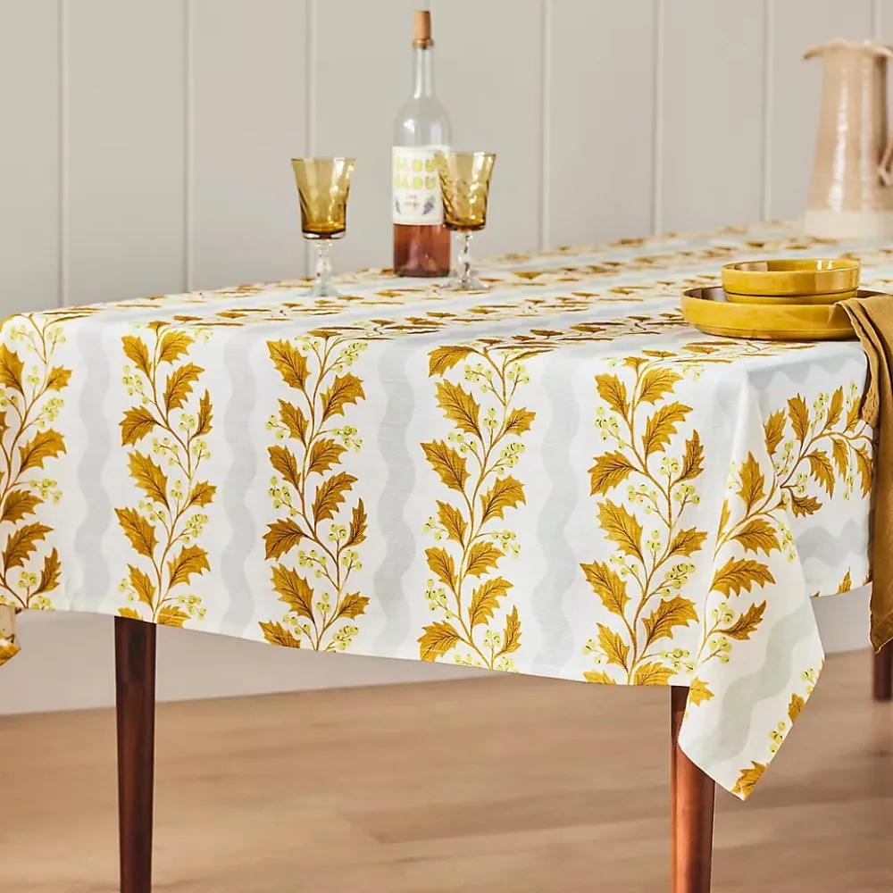 メイ ゴールド コットン テーブルクロス' loading='lazy' title=