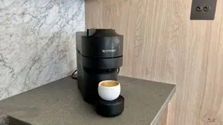 Testovaný kávovar Nespresso Pop