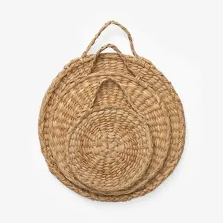 dessous de plat ronds tissés