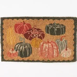 שטיח דלעת לדלת