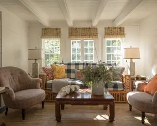Mélange d'idées de salon Cape Cod