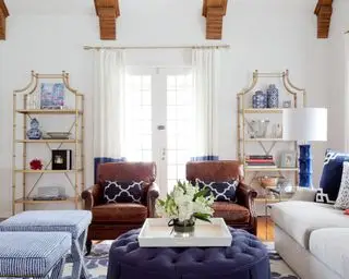 Cape Cod : idées de salon preppy