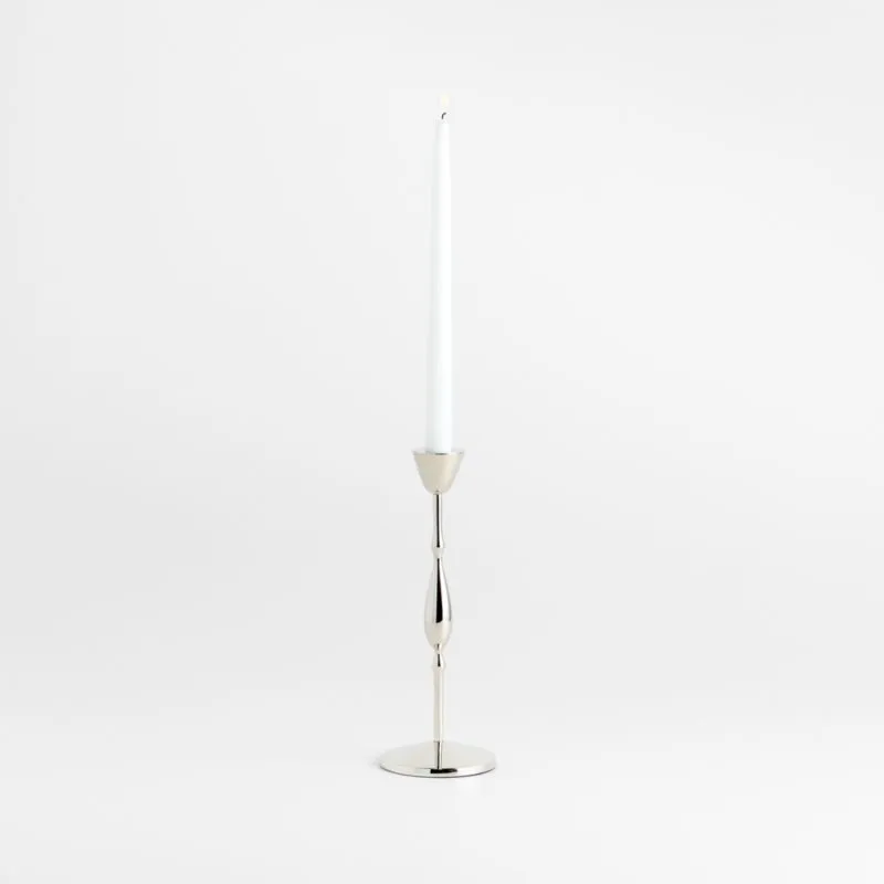 Suporte cônico pequeno cromado polido frisado 10,5' loading='lazy' title=