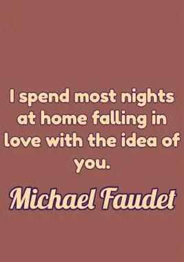 A quote by Michael Faudet.